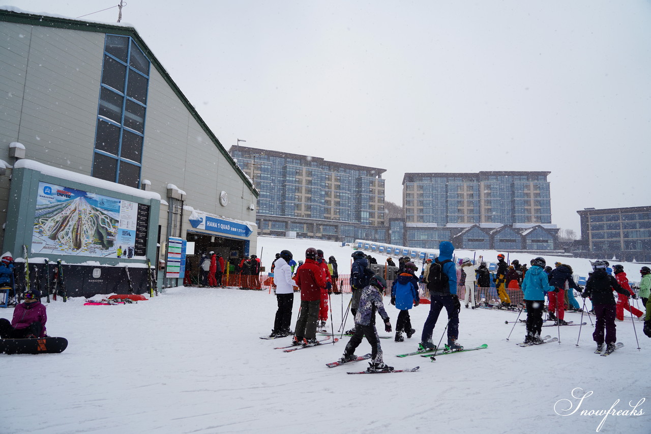 NISEKO UNITED. 本日より、ゲレンデ上部で ニセコグランヒラフ ⇔ ニセコビレッジが連結。滑走エリア拡大中です！